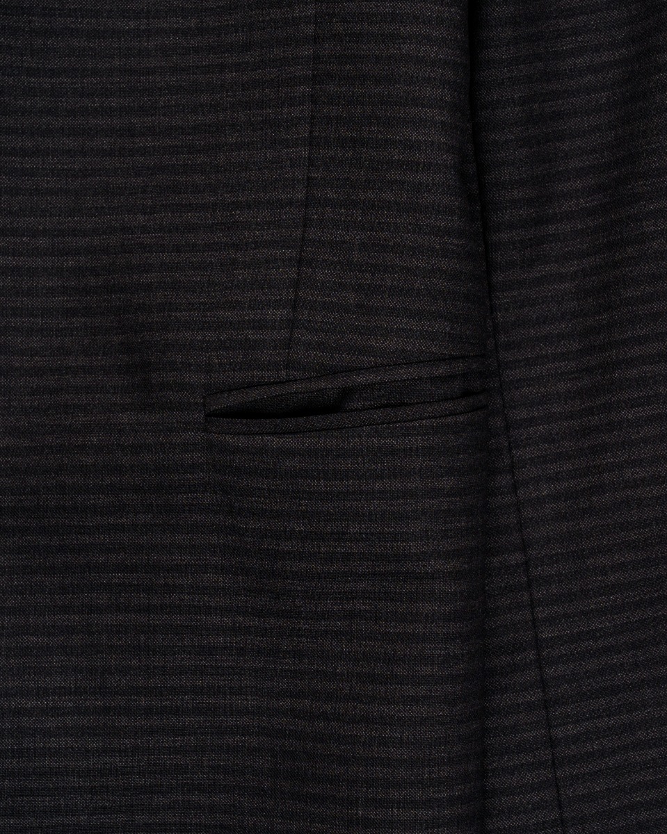 Vivienne Westwood Man striped peak label 2-set blazer jacket thumbnail