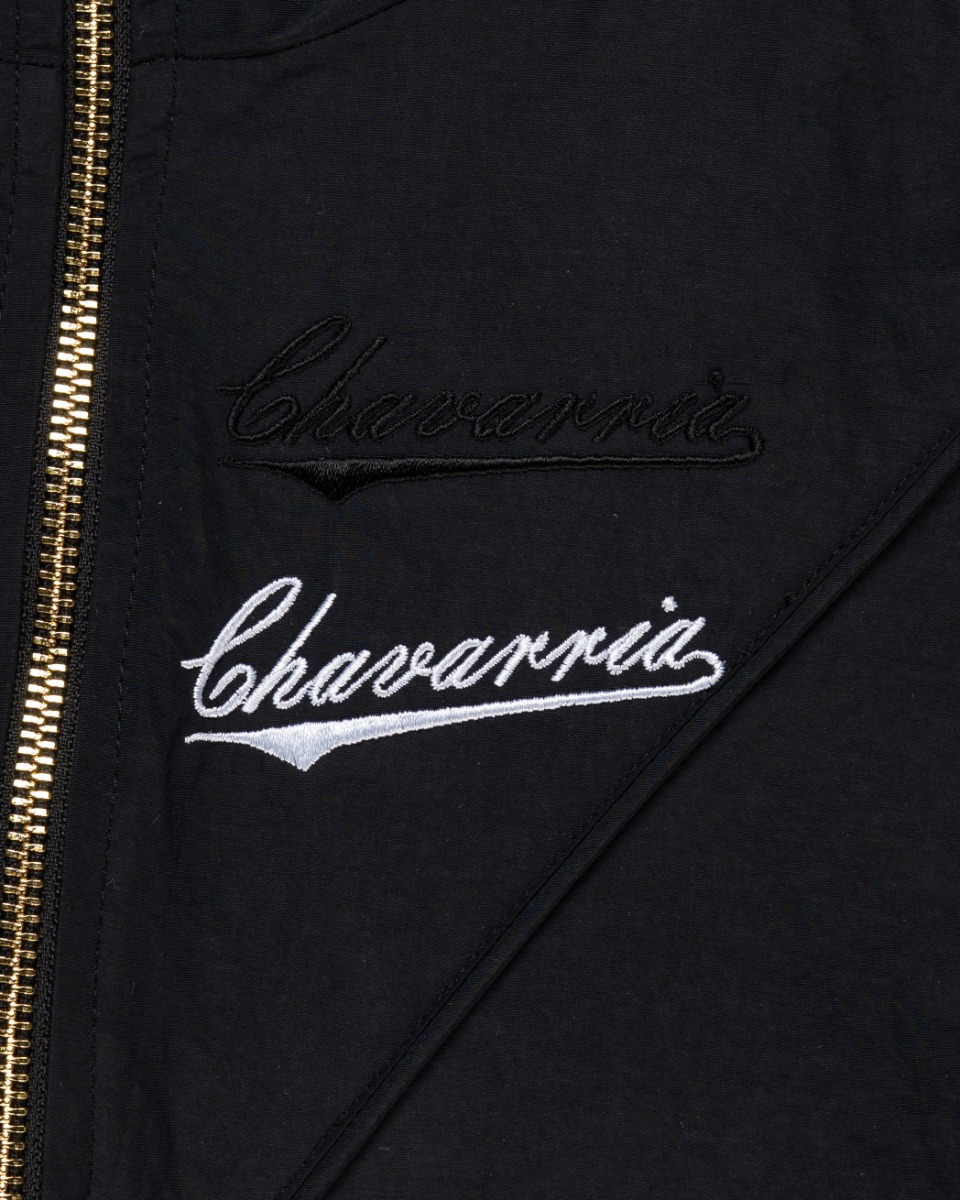 Willy Chavarria "Bad Boy" black track jacket thumbnail