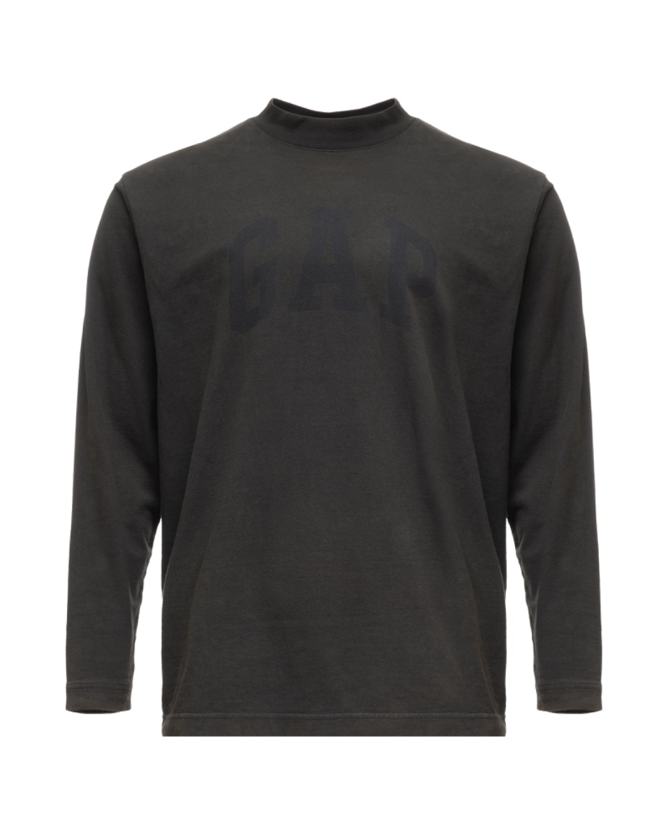 Yeezy x GAP black dove oversize long sleeve t-shirt thumbnail