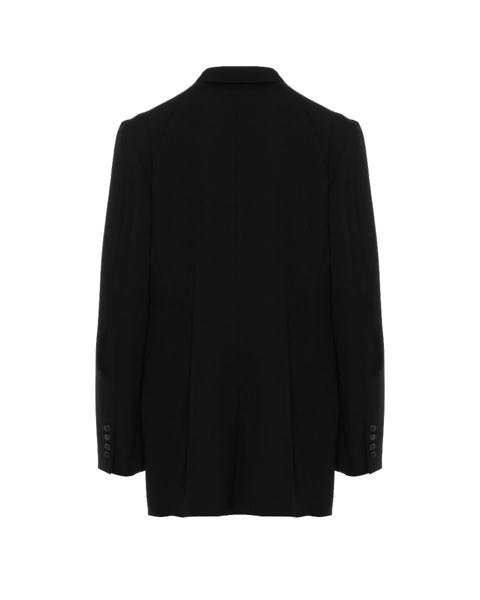Yohji Yamamoto POUR HOMME dual fabric gabardine blazer jacket thumbnail