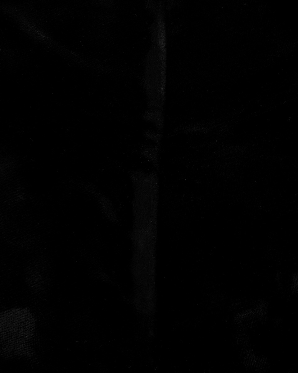 Yves Saint Laurent Rive Gauche Mombasa metal horn black velvet bag thumbnail