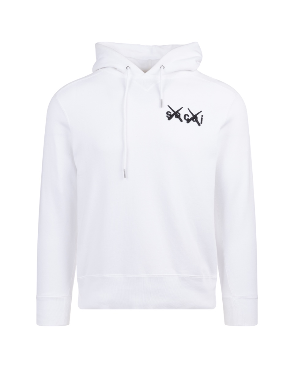 Sacai x Kaws white hoodie thumbnail