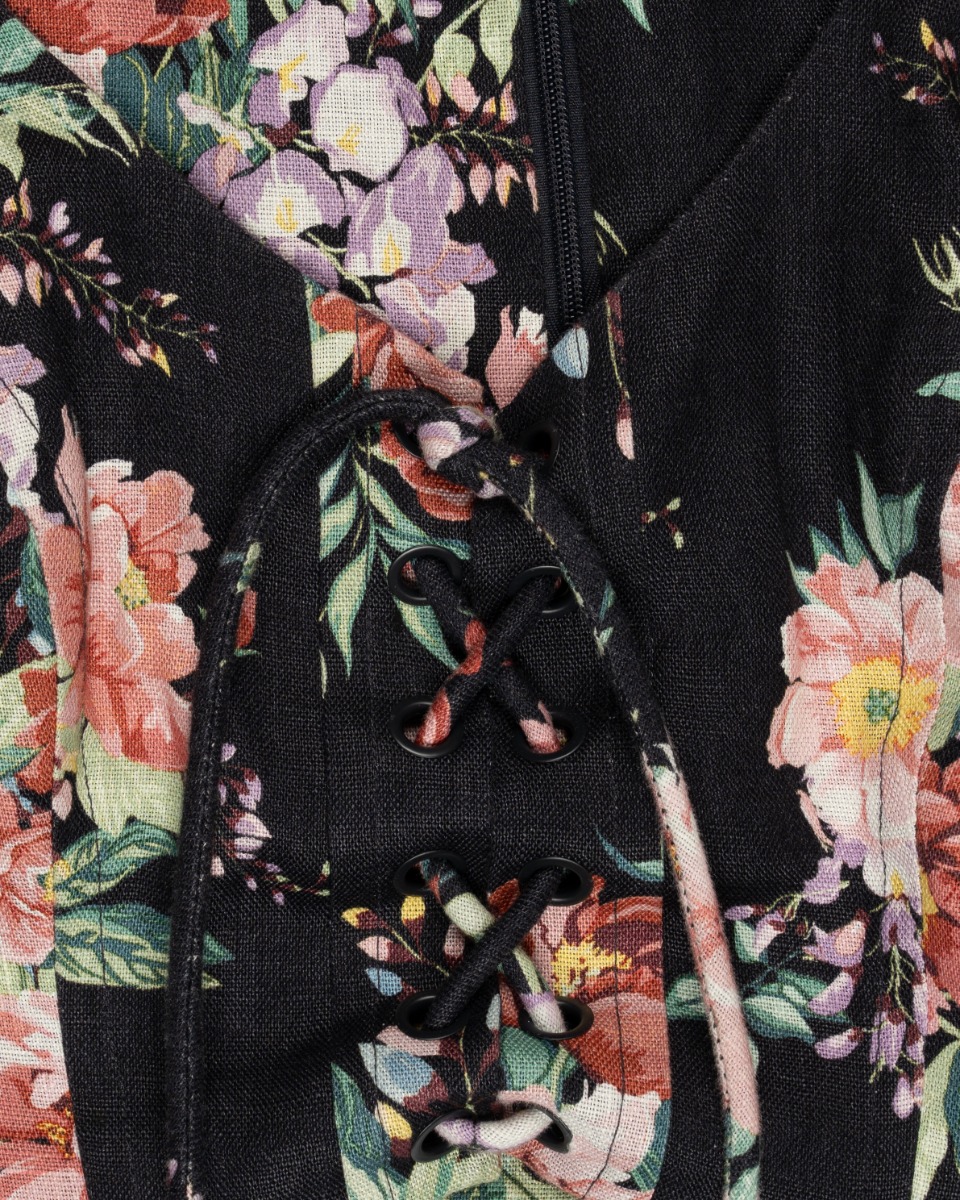 Zimmermann Bellitude laced crop top blouse thumbnail