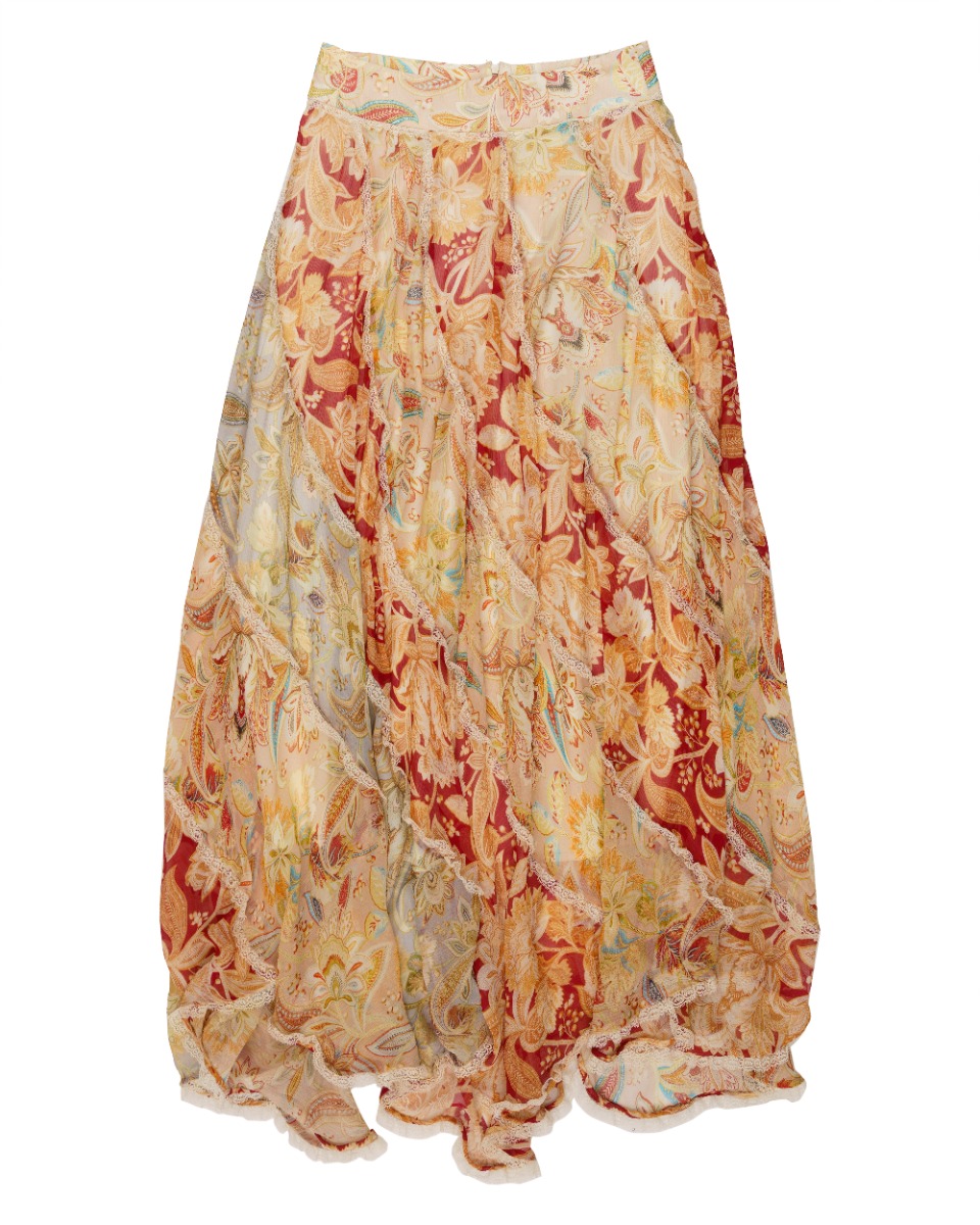 Zimmermann Floral-appliqué lace maxi dress thumbnail