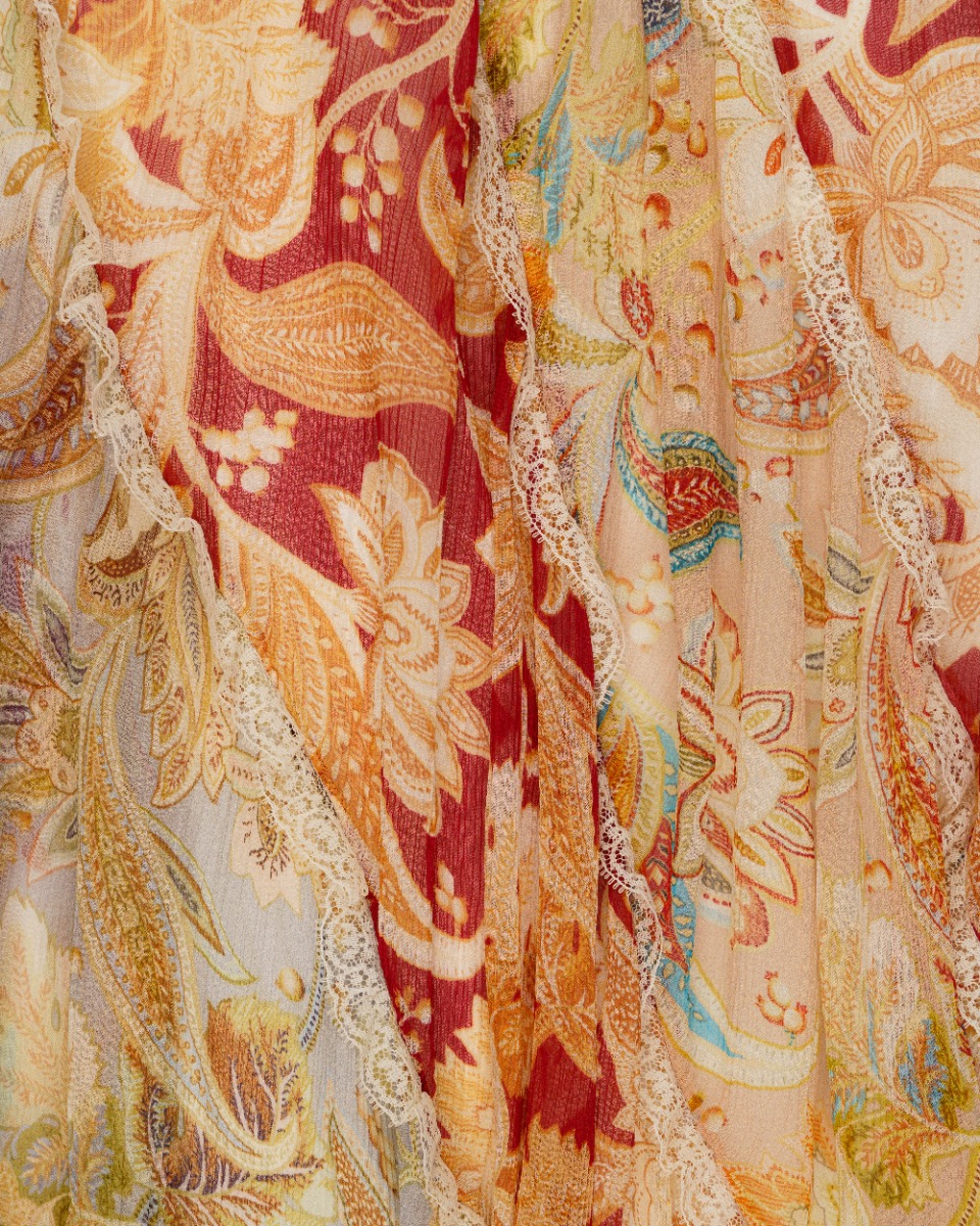 Zimmermann Floral-appliqué lace maxi dress thumbnail